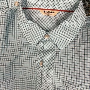 Simms fishing shirt excellent condition